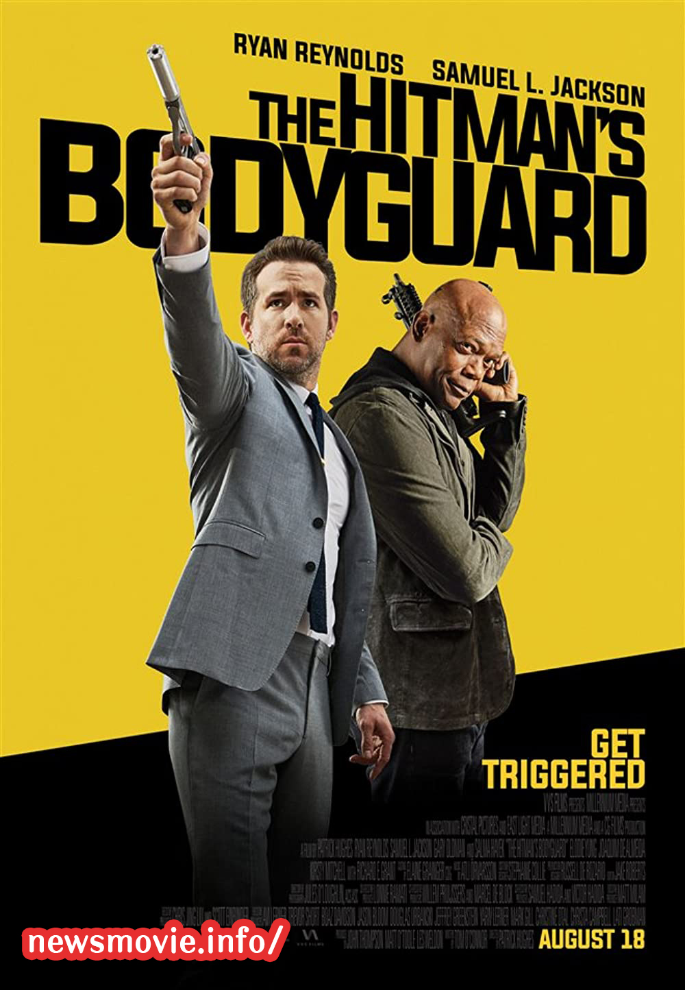 The Hitman's Bodyguard (2017) แสบ ซ่าส์ แบบว่าบอดี้การ์ด รีวิวหนัง