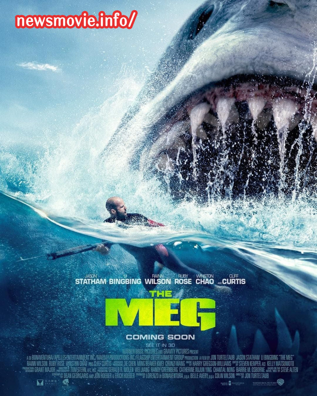 The Meg (2018) เม็ก โคตรหลามพันล้านปี รีวิวหนัง