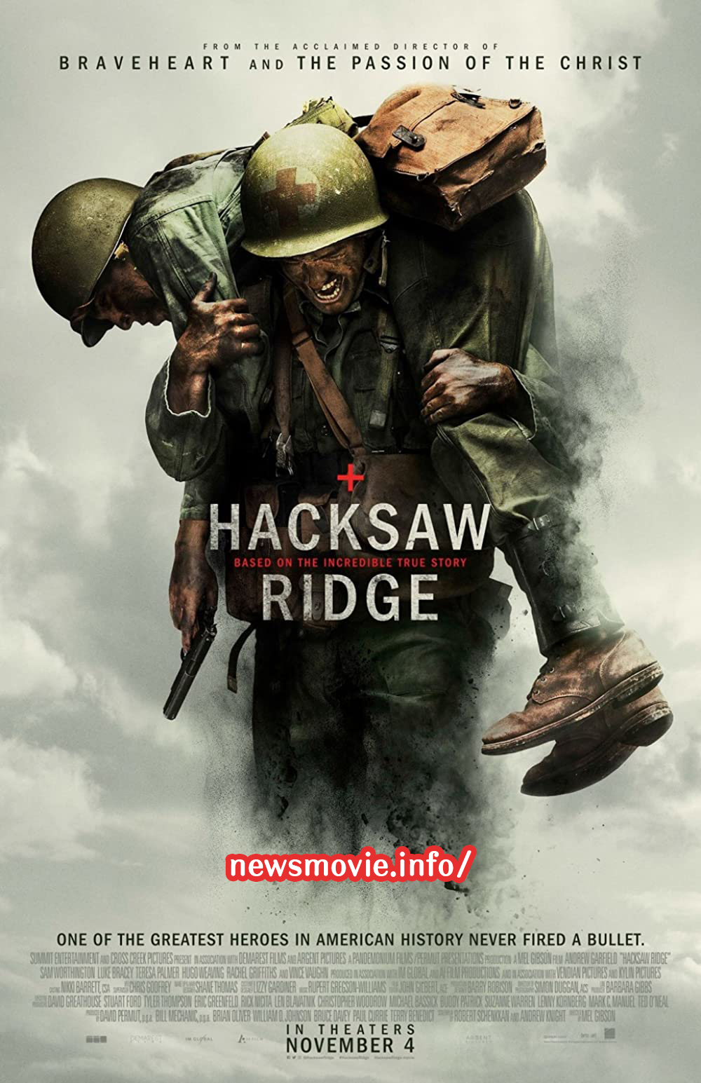 Hacksaw Ridge (2017) วีรบุรุษสมรภูมิปาฏิหาริย์ รีวิวหนัง