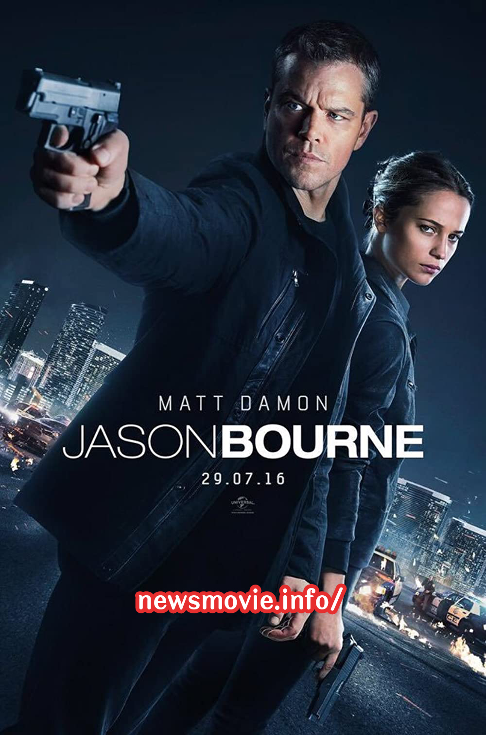 Jason Bourne (2016) เจสัน บอร์น ยอดจารชนคนอันตราย รีวิวหนัง
