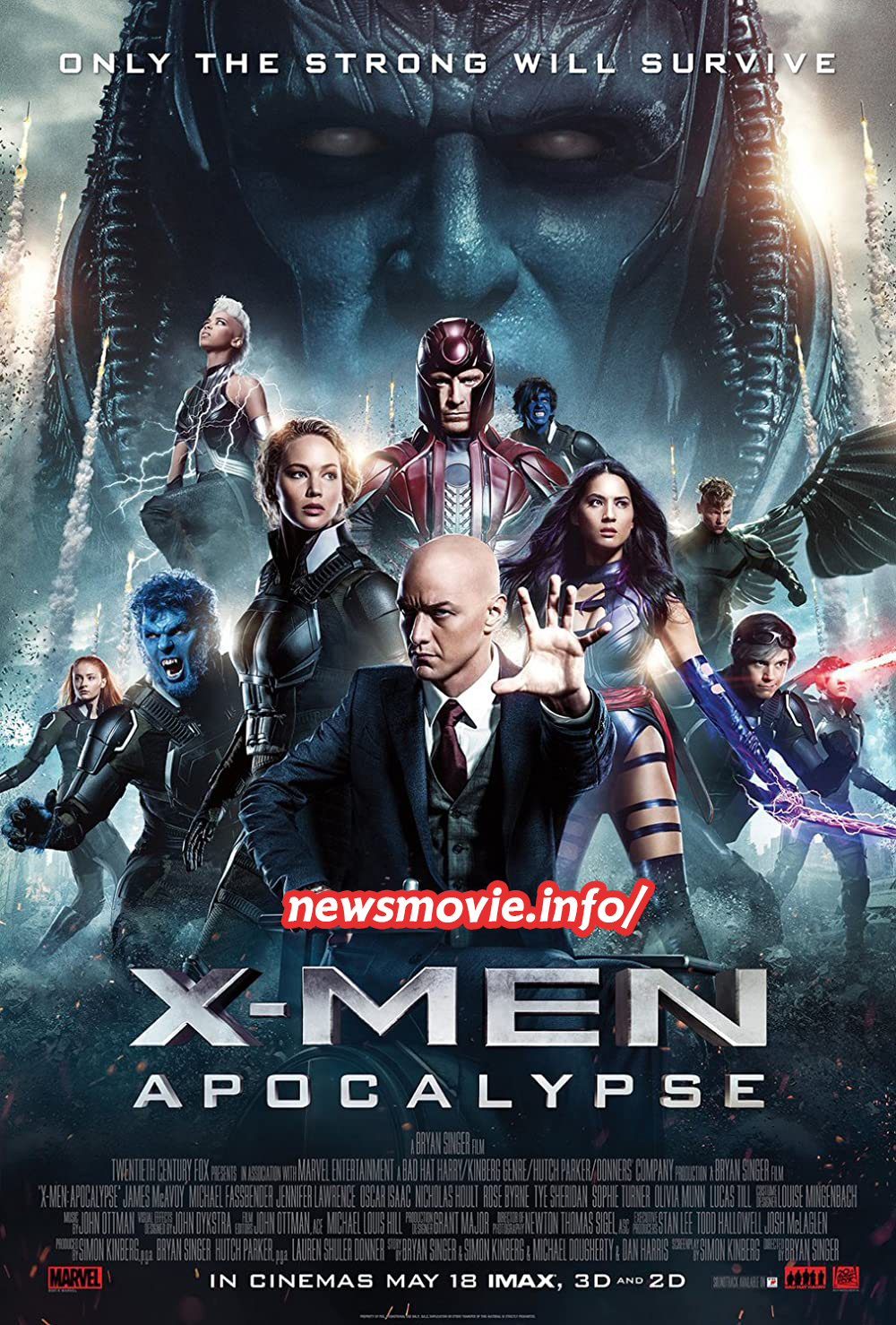 X-Men Apocalypse (2016) เอ็กซ์เม็น อะพอคคาลิปส์ รีวิวหนัง
