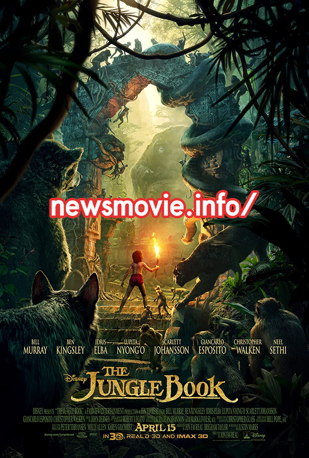 The Jungle Book (2016) เมาคลีลูกหมาป่า รีวิวหนัง
